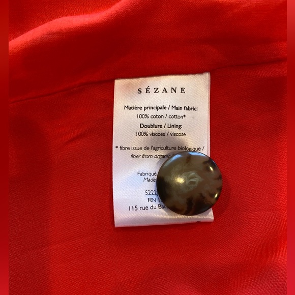 Sezane Nesta Corduroy Midi Skirt Sz 38/US 6 Sézane - Picture 9 of 9